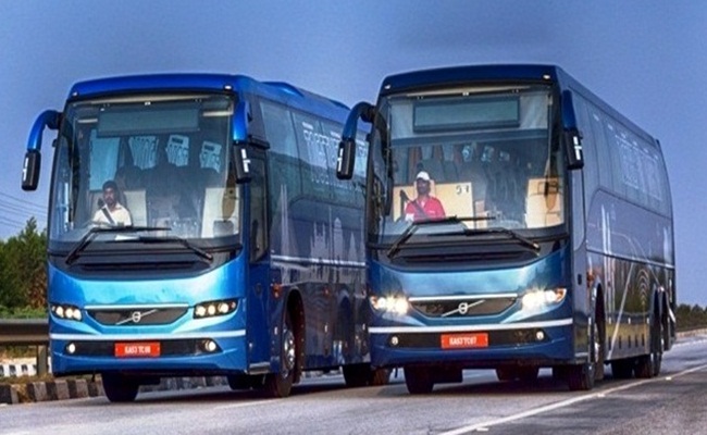 travel buses with toilet